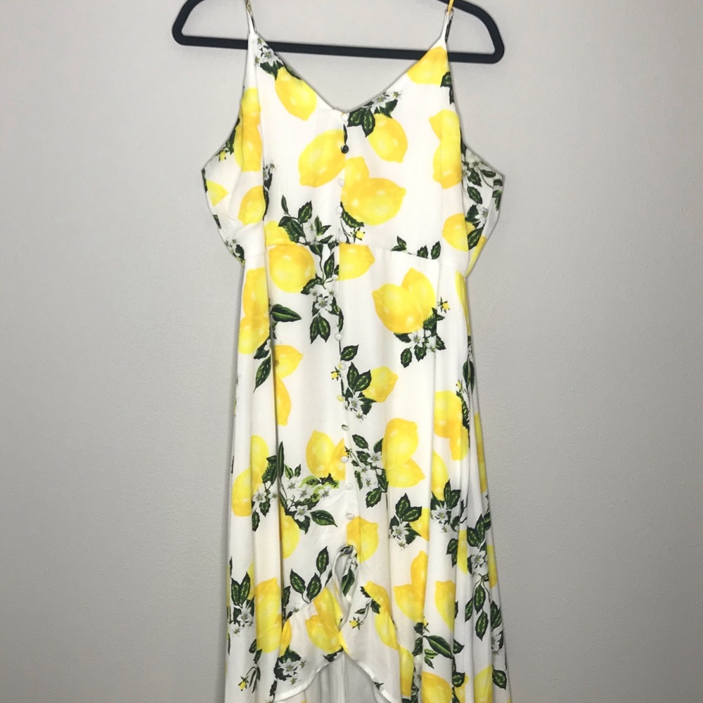 Lemon High-Leo Dress